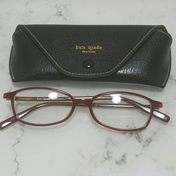 Kate Spade Madison Red Frame Glasses main image 7